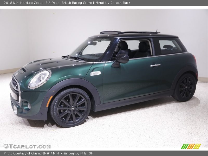 British Racing Green II Metallic / Carbon Black 2018 Mini Hardtop Cooper S 2 Door