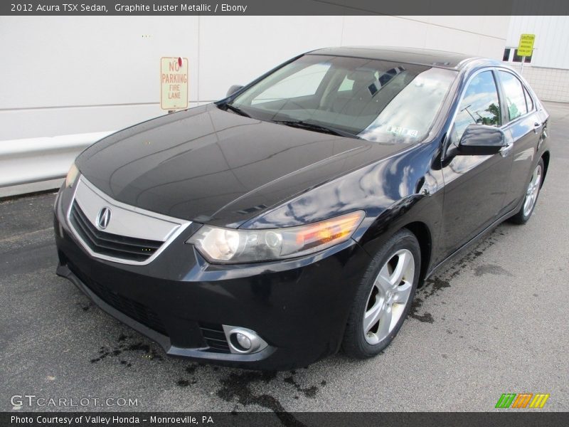 Graphite Luster Metallic / Ebony 2012 Acura TSX Sedan