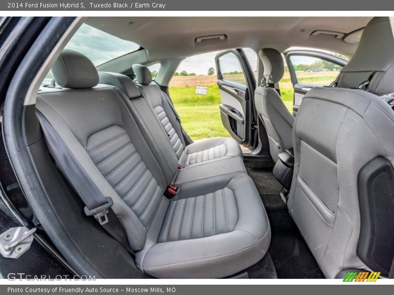 Rear Seat of 2014 Fusion Hybrid S