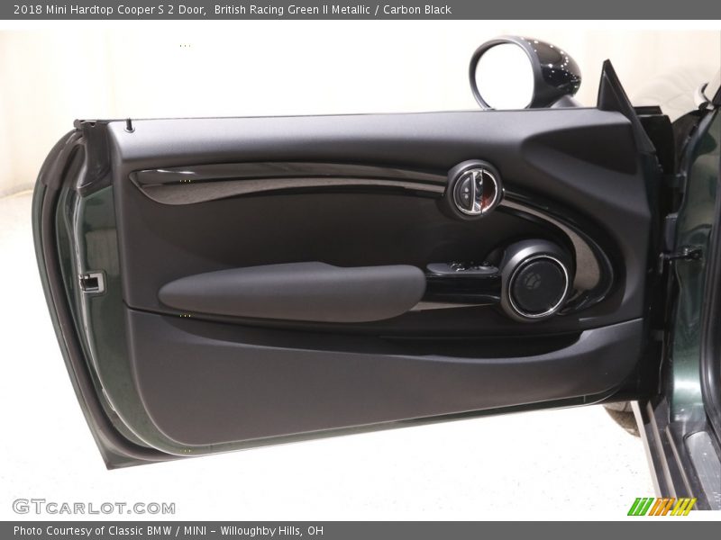 British Racing Green II Metallic / Carbon Black 2018 Mini Hardtop Cooper S 2 Door