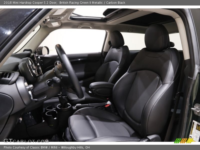 British Racing Green II Metallic / Carbon Black 2018 Mini Hardtop Cooper S 2 Door
