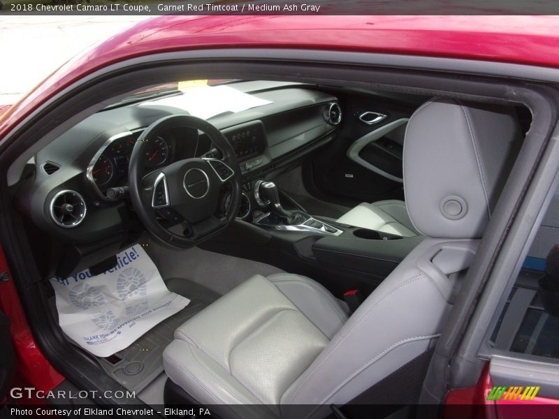 Garnet Red Tintcoat / Medium Ash Gray 2018 Chevrolet Camaro LT Coupe