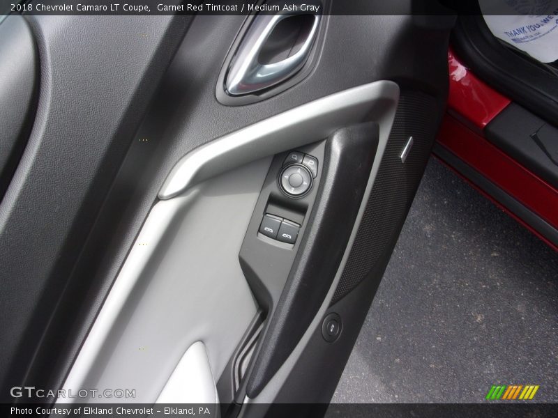 Garnet Red Tintcoat / Medium Ash Gray 2018 Chevrolet Camaro LT Coupe