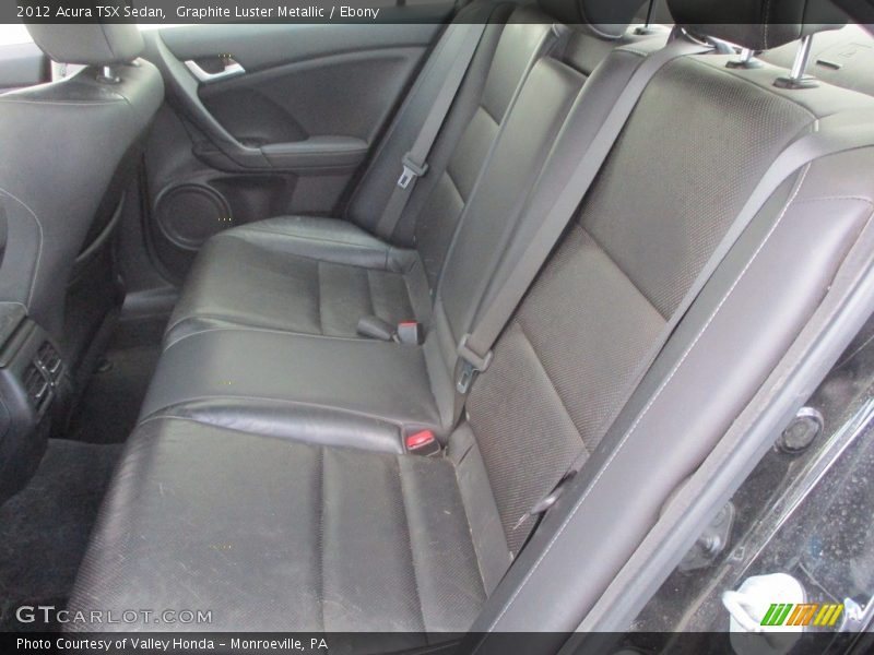 Graphite Luster Metallic / Ebony 2012 Acura TSX Sedan