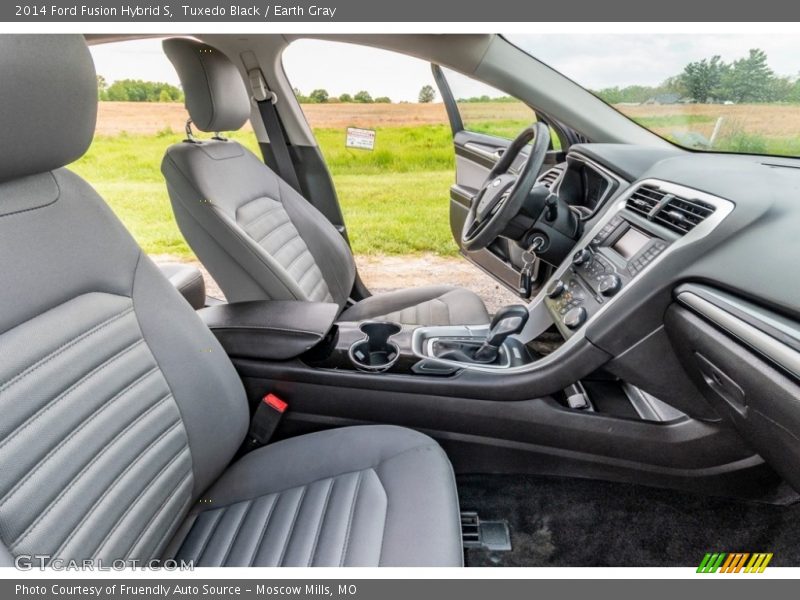 Front Seat of 2014 Fusion Hybrid S