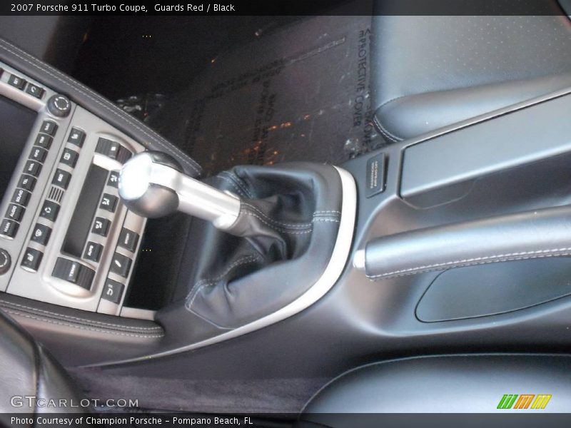 Guards Red / Black 2007 Porsche 911 Turbo Coupe