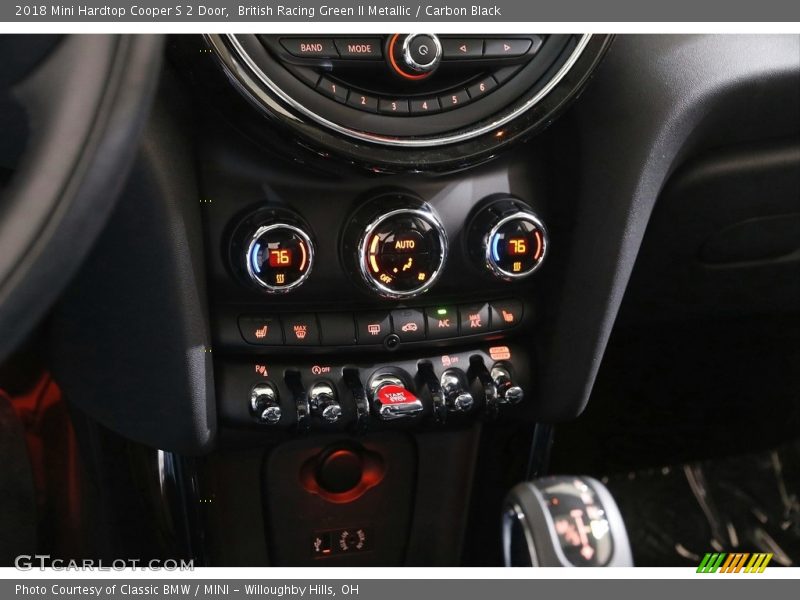 British Racing Green II Metallic / Carbon Black 2018 Mini Hardtop Cooper S 2 Door