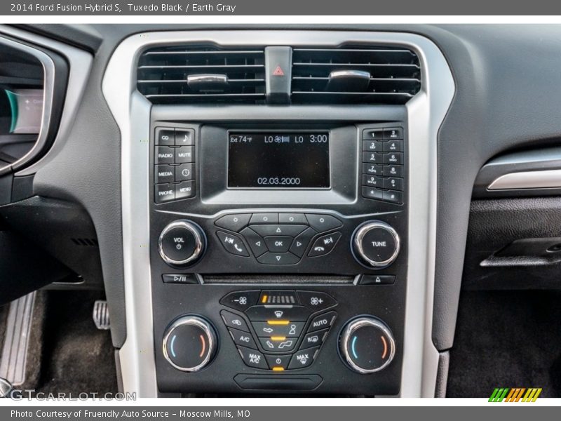 Tuxedo Black / Earth Gray 2014 Ford Fusion Hybrid S