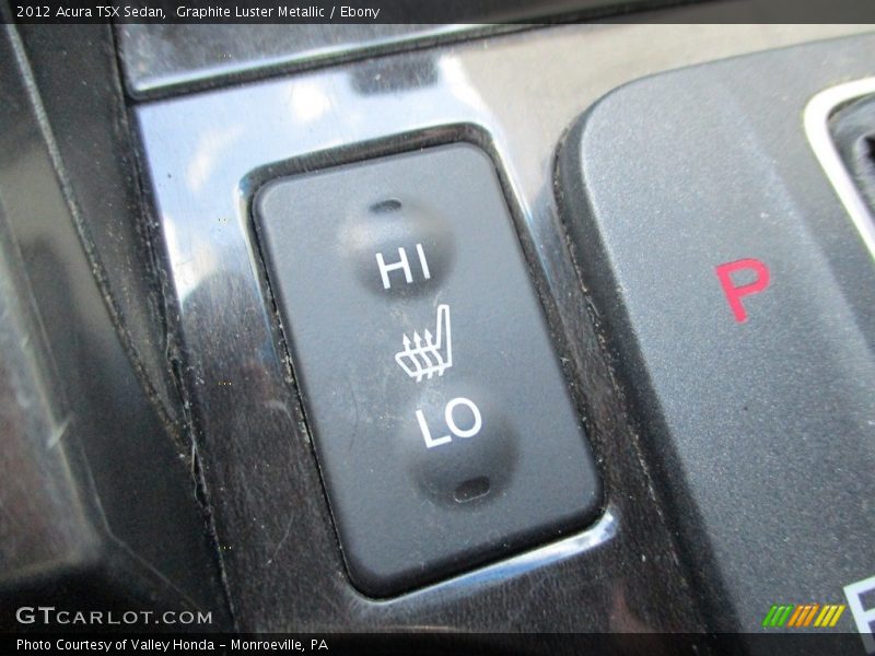 Graphite Luster Metallic / Ebony 2012 Acura TSX Sedan