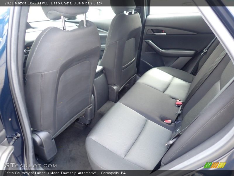 Deep Crystal Blue Mica / Black 2021 Mazda CX-30 FWD