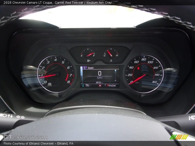 Garnet Red Tintcoat / Medium Ash Gray 2018 Chevrolet Camaro LT Coupe