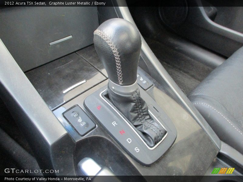 Graphite Luster Metallic / Ebony 2012 Acura TSX Sedan