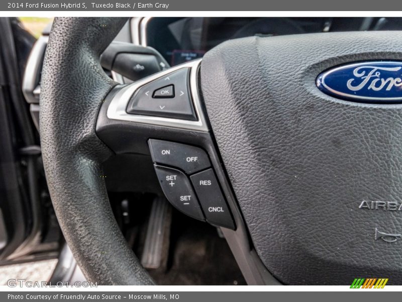 Tuxedo Black / Earth Gray 2014 Ford Fusion Hybrid S