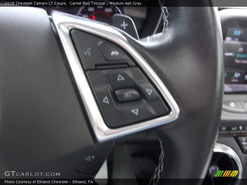 Garnet Red Tintcoat / Medium Ash Gray 2018 Chevrolet Camaro LT Coupe