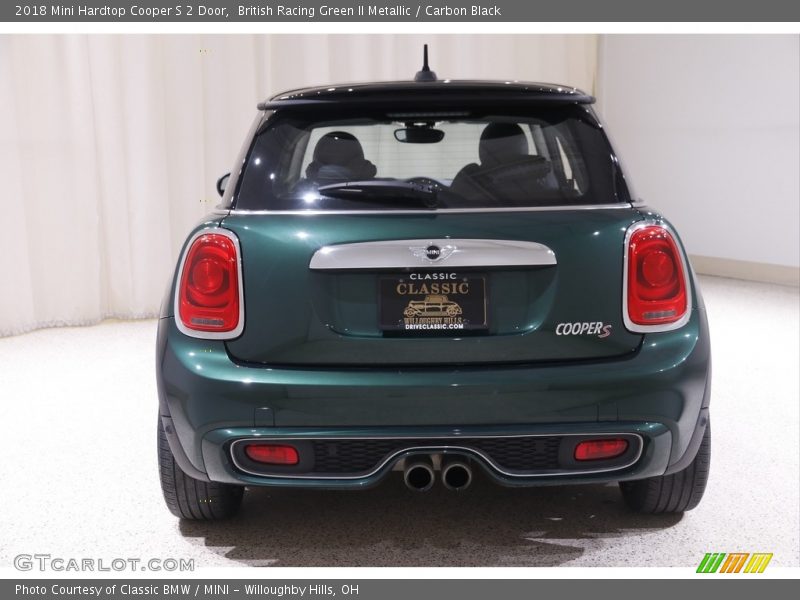 British Racing Green II Metallic / Carbon Black 2018 Mini Hardtop Cooper S 2 Door