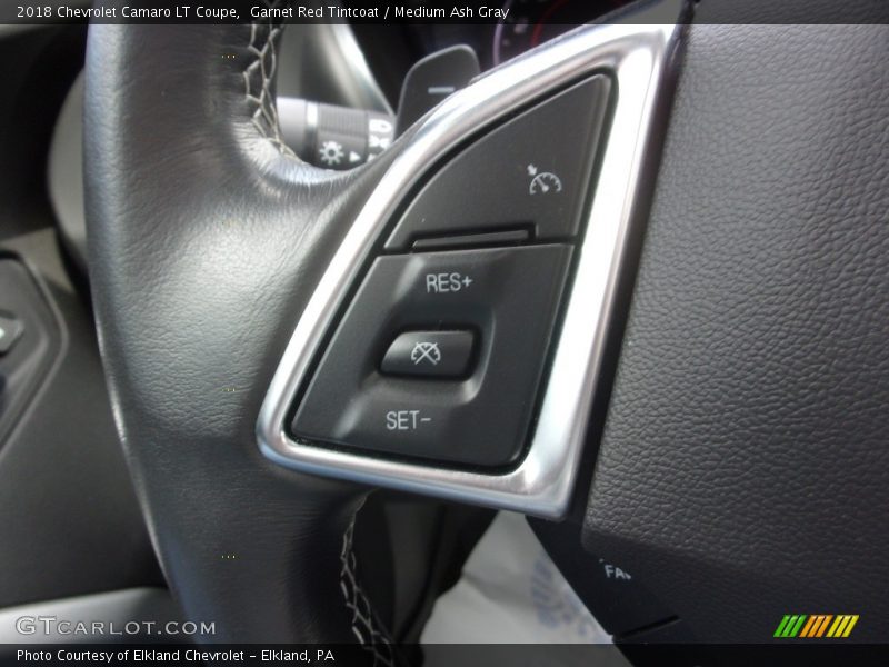 Garnet Red Tintcoat / Medium Ash Gray 2018 Chevrolet Camaro LT Coupe