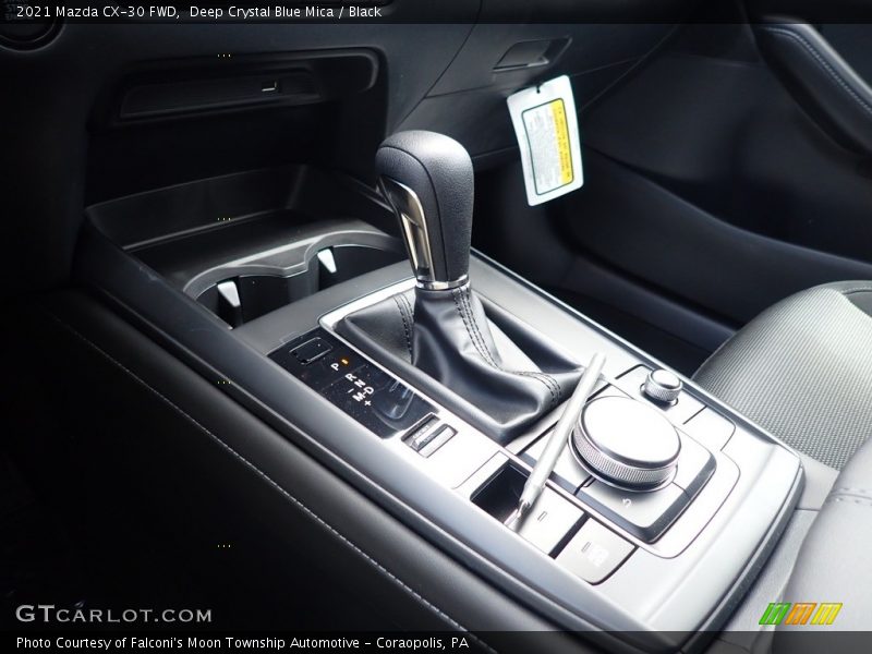 Deep Crystal Blue Mica / Black 2021 Mazda CX-30 FWD
