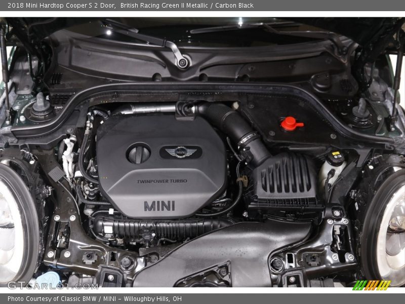 British Racing Green II Metallic / Carbon Black 2018 Mini Hardtop Cooper S 2 Door