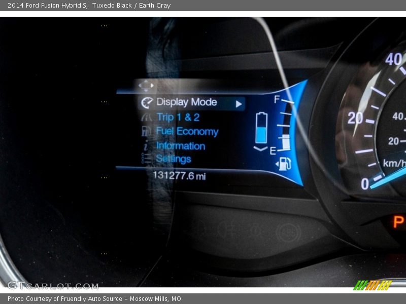 Tuxedo Black / Earth Gray 2014 Ford Fusion Hybrid S