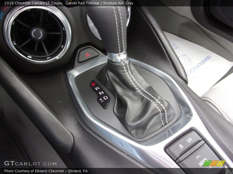 Garnet Red Tintcoat / Medium Ash Gray 2018 Chevrolet Camaro LT Coupe