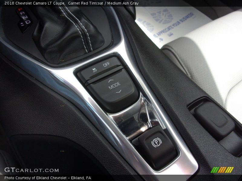 Garnet Red Tintcoat / Medium Ash Gray 2018 Chevrolet Camaro LT Coupe