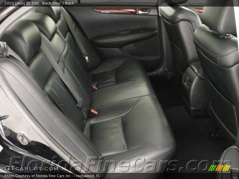 Black Onyx / Black 2003 Lexus ES 300