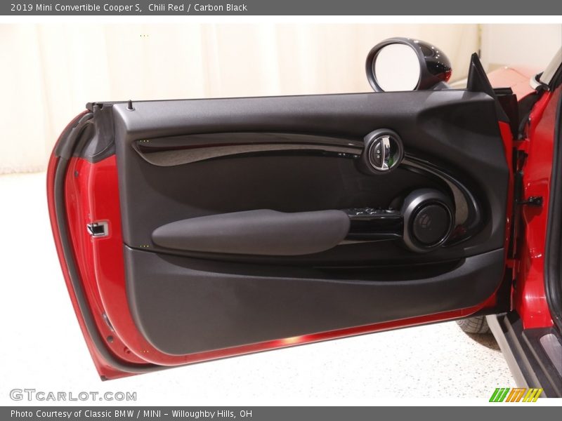 Chili Red / Carbon Black 2019 Mini Convertible Cooper S