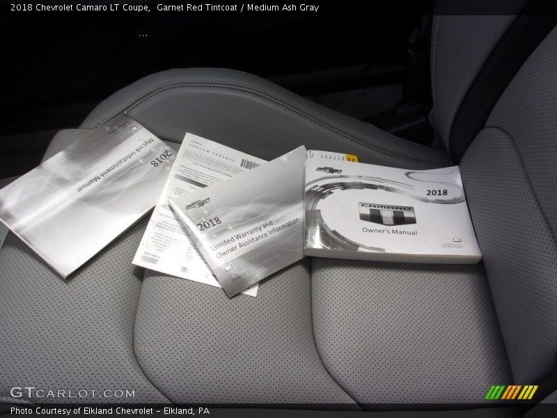 Garnet Red Tintcoat / Medium Ash Gray 2018 Chevrolet Camaro LT Coupe
