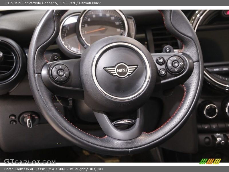 Chili Red / Carbon Black 2019 Mini Convertible Cooper S