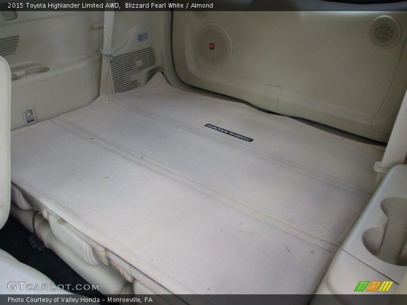 Blizzard Pearl White / Almond 2015 Toyota Highlander Limited AWD