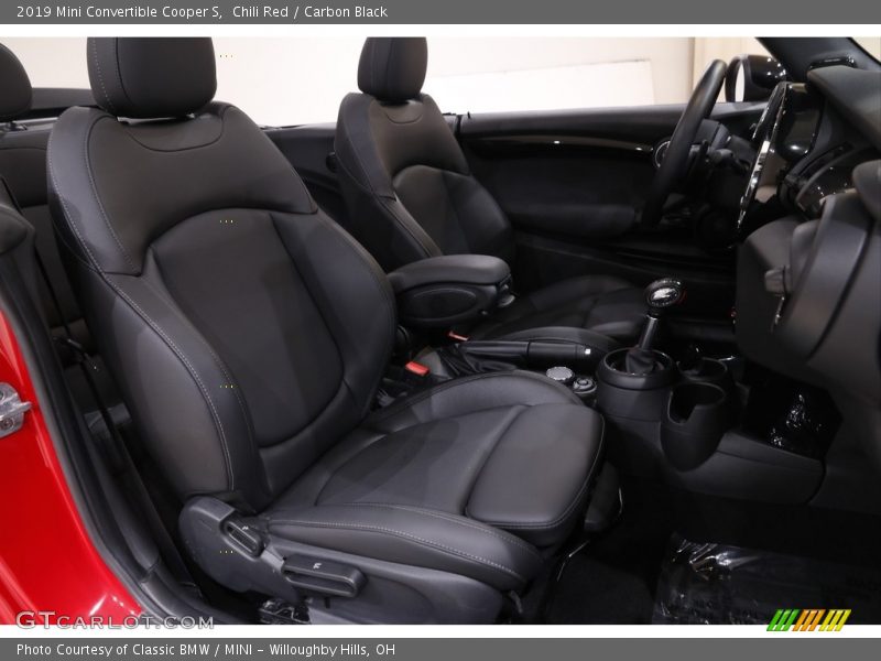 Chili Red / Carbon Black 2019 Mini Convertible Cooper S