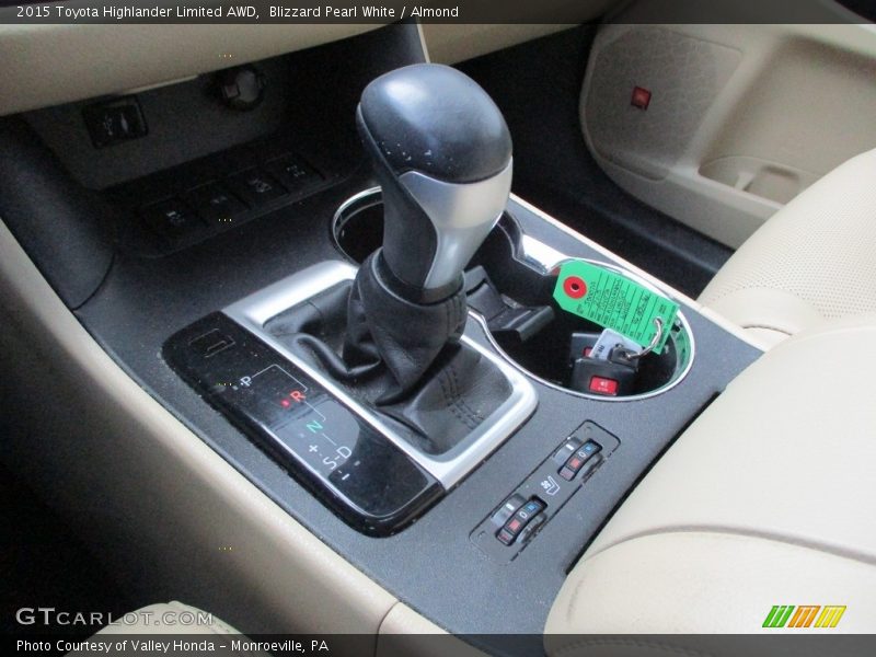 Blizzard Pearl White / Almond 2015 Toyota Highlander Limited AWD