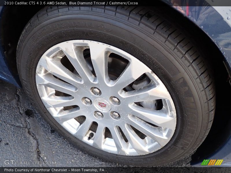 Blue Diamond Tricoat / Cashmere/Cocoa 2010 Cadillac CTS 4 3.6 AWD Sedan