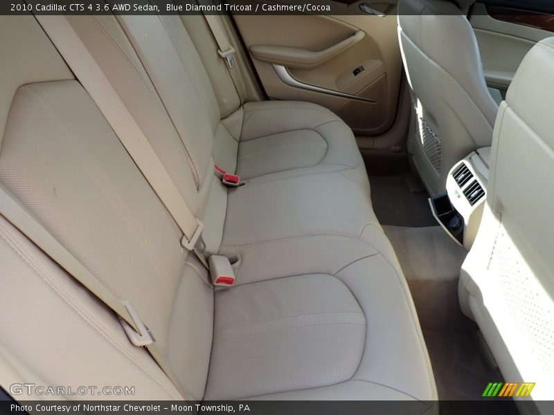 Blue Diamond Tricoat / Cashmere/Cocoa 2010 Cadillac CTS 4 3.6 AWD Sedan