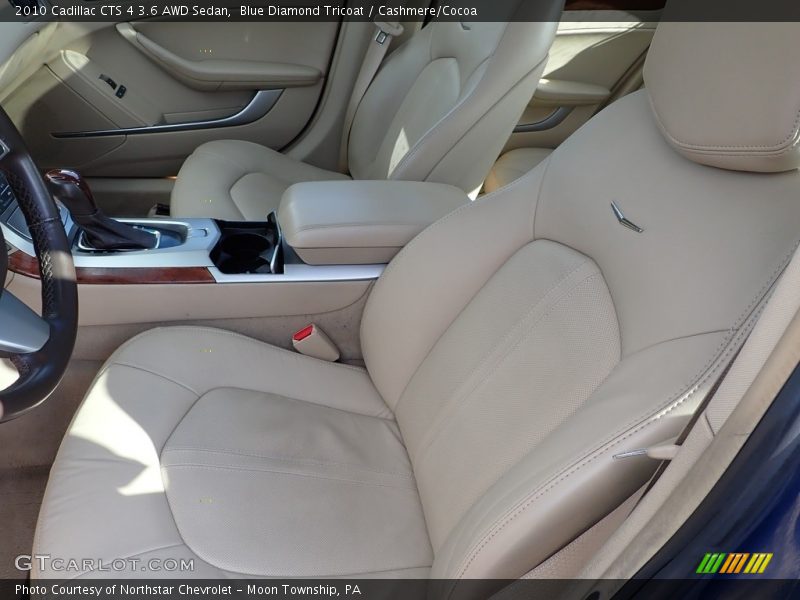 Blue Diamond Tricoat / Cashmere/Cocoa 2010 Cadillac CTS 4 3.6 AWD Sedan