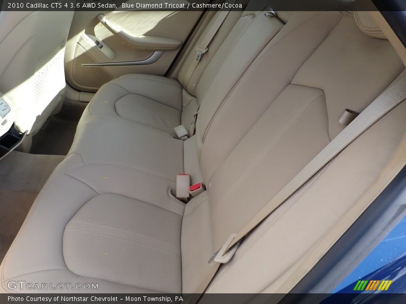 Blue Diamond Tricoat / Cashmere/Cocoa 2010 Cadillac CTS 4 3.6 AWD Sedan