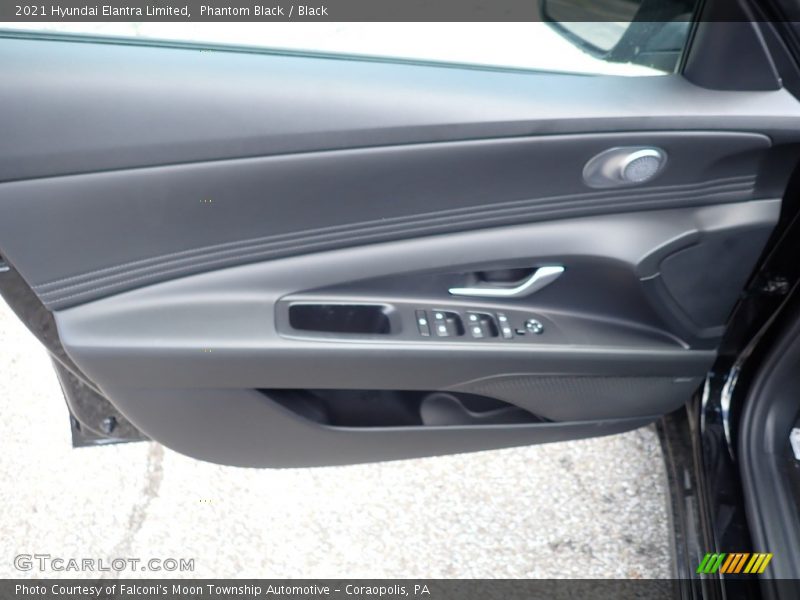 Phantom Black / Black 2021 Hyundai Elantra Limited