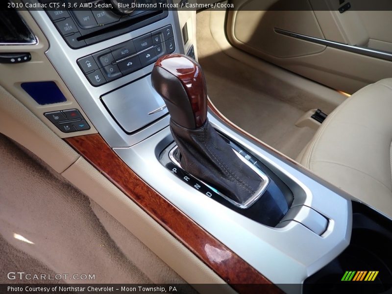Blue Diamond Tricoat / Cashmere/Cocoa 2010 Cadillac CTS 4 3.6 AWD Sedan