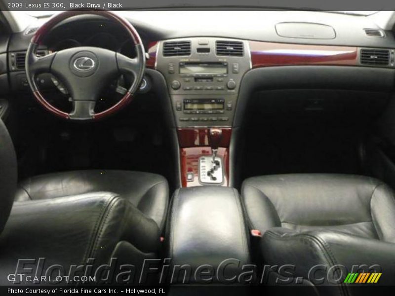 Black Onyx / Black 2003 Lexus ES 300