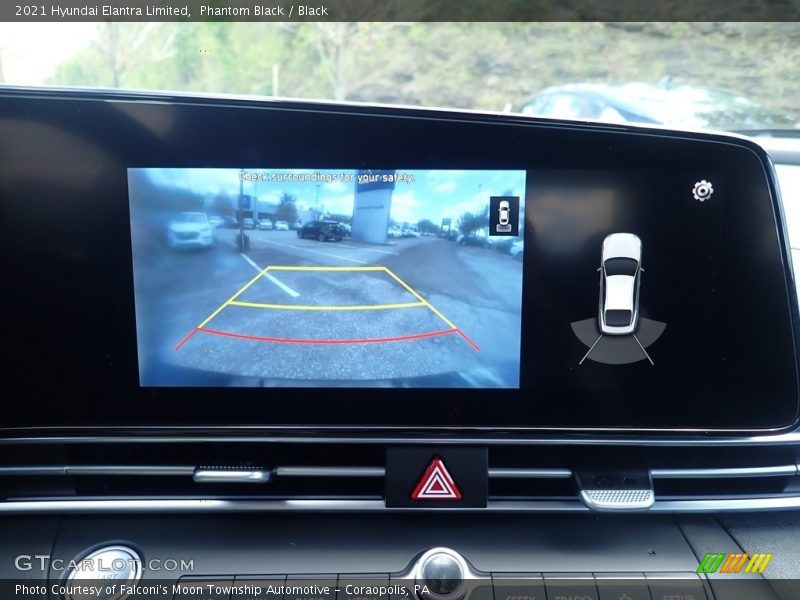 Phantom Black / Black 2021 Hyundai Elantra Limited