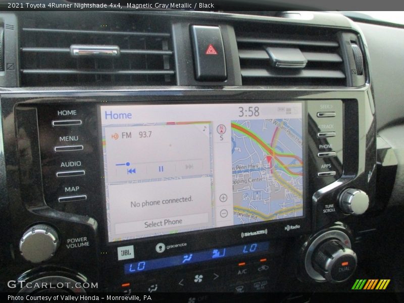 Magnetic Gray Metallic / Black 2021 Toyota 4Runner Nightshade 4x4