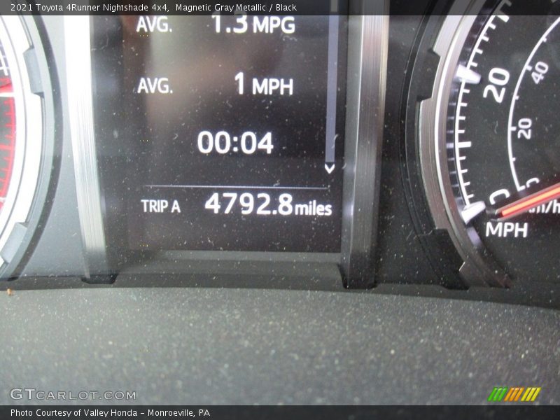 Magnetic Gray Metallic / Black 2021 Toyota 4Runner Nightshade 4x4
