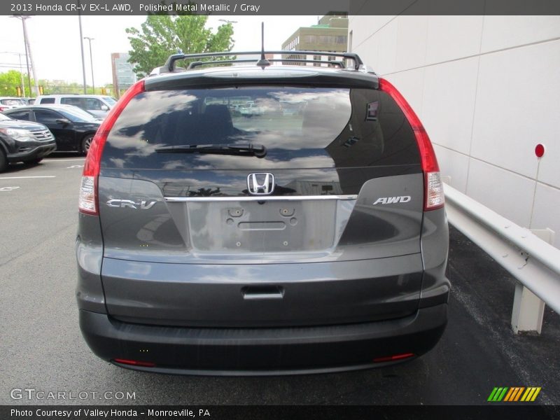 Polished Metal Metallic / Gray 2013 Honda CR-V EX-L AWD