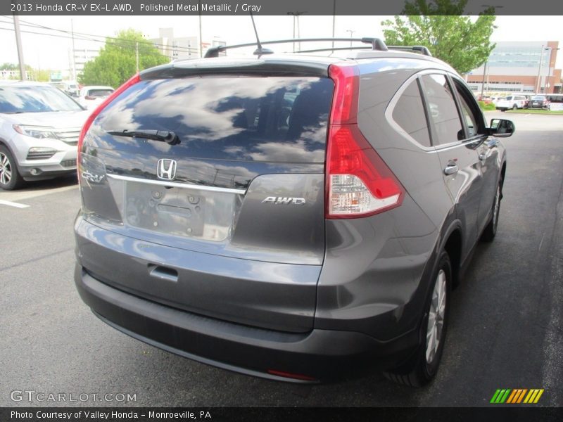 Polished Metal Metallic / Gray 2013 Honda CR-V EX-L AWD