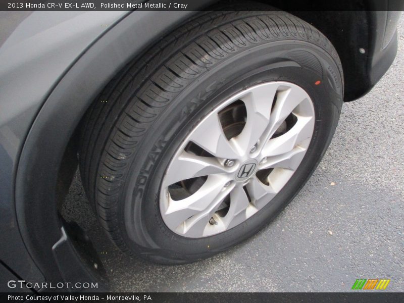 Polished Metal Metallic / Gray 2013 Honda CR-V EX-L AWD