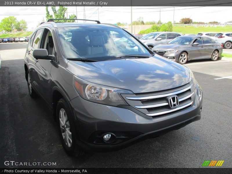 Polished Metal Metallic / Gray 2013 Honda CR-V EX-L AWD
