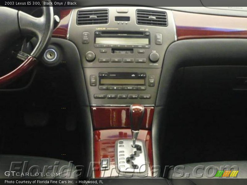 Black Onyx / Black 2003 Lexus ES 300