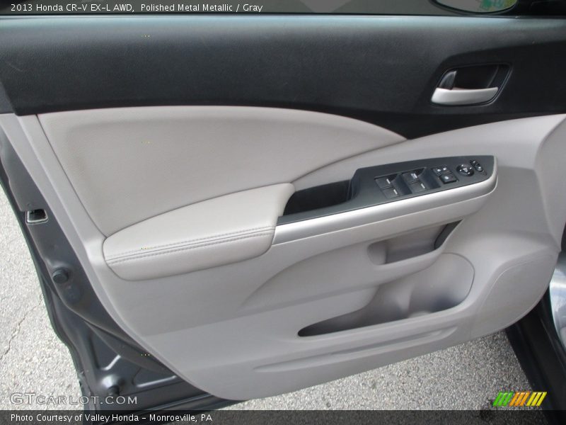 Polished Metal Metallic / Gray 2013 Honda CR-V EX-L AWD