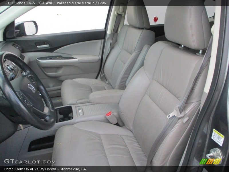 Polished Metal Metallic / Gray 2013 Honda CR-V EX-L AWD