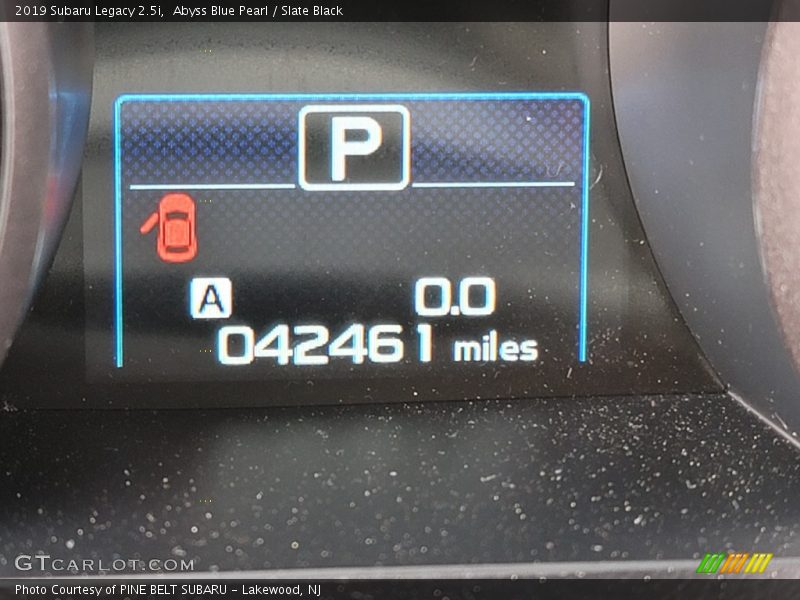 Abyss Blue Pearl / Slate Black 2019 Subaru Legacy 2.5i